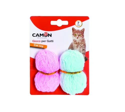 CAMON Клубок для кошек, 2 шт/уп, 7х4 см