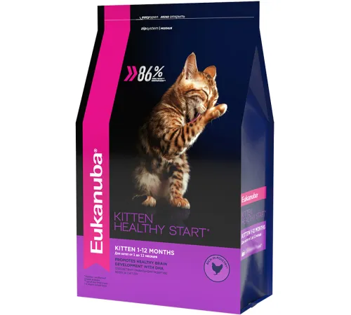 Eukanuba Kitten Healthy Start (Курица), 400 г