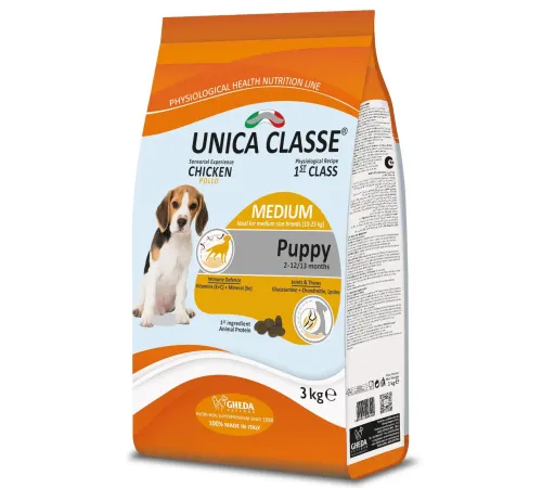 Unica Classe Puppy All Breeds (Курица) 3 кг