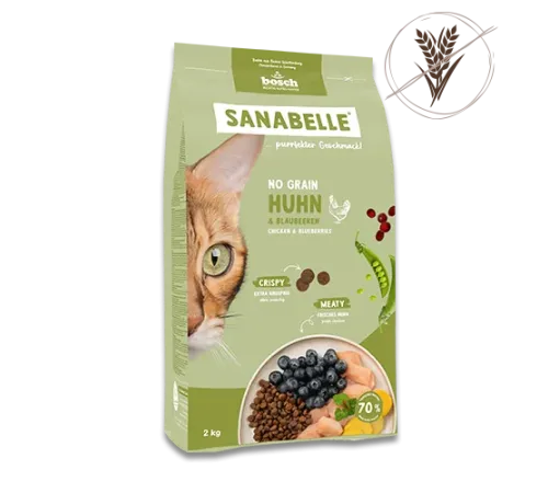 Bosch Sanabelle No Grain (Птица), 400 г New