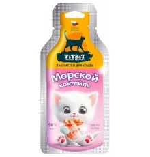 ТИТБИТ Морской коктейль Лакомство для кошек, 15 г