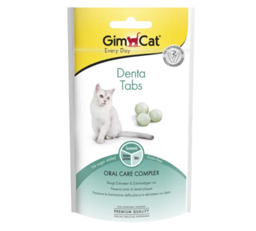 Gimcat Лакомство для очистки зубов для кошек 40 г