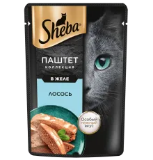 Sheba Паштет с лососем в желе, 75 г