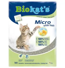 Biokat's Micro White Fresh, 14 л
