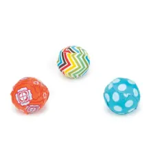 Beeztees Игрушка для кошек мяч Bolinas, 4 см, 3 шт
