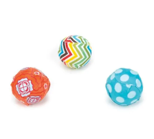 Beeztees Игрушка для кошек мяч Bolinas, 4 см, 3 шт