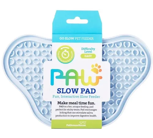 PetDreamHouse Коврик лизательный PAW Lick Pad, голубой