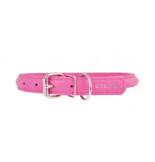Collar Glamour Ошейник круглый розовый, 6 мм, 17-20 см