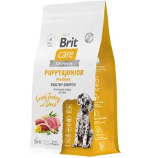 Брит Кеа Dog Puppy&Junior M Healthy Growth (Индейка, утка), 1,5 кг new