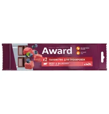 Award Лакомство для тренировок (Говядина и черника), 50 г