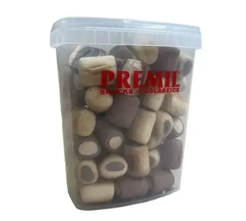 Premil Мини-бисквиты с начинкой из говядины, птицы и кролика, 400 г