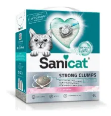 Sanicat Strong Clumps (Baby Powder), 6 л