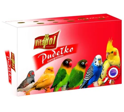 Vitapol Транспортная коробка для мелких животных, 26,7 х 13 х 13 см