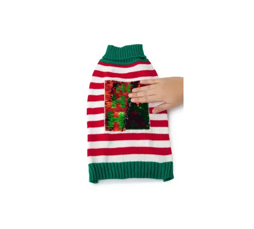 Beeztees Свитер для собак Рождественский ХоХоХо, S 23см