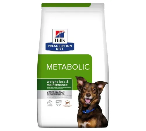 Hill's Prescription Diet Metabolic для собак (ягненок), 1,5 кг