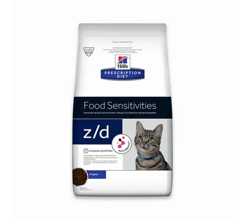Hill's Prescription Diet z/d Food Sensitivities для кошек 2 кг