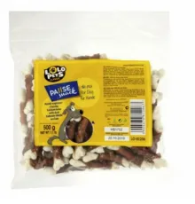 Lolo Pets Кальциевая косточка с уткой, 500 г (пакет)