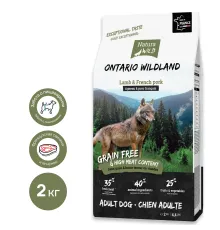 Natura Wild Ontario Wildland (Ягненок, свинина), 2 кг
