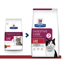 Hill's Prescription Diet i/d Digestive Care для кошек (курица), 400 г