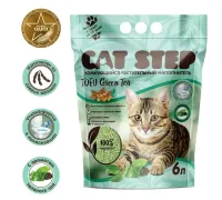 Cat Step Tofu Green Tea, 6 л (2,8 кг)