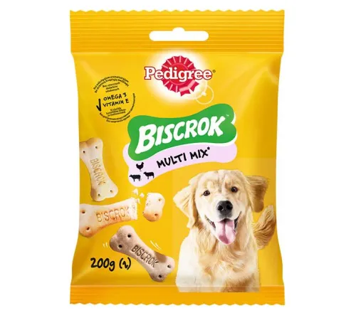 Pedigree Tasty Biscrok Бисквитные косточки ассорти, 200 г