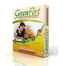 Экопром GreenFort Премиум БиоОшейник для крупных собак 80 см