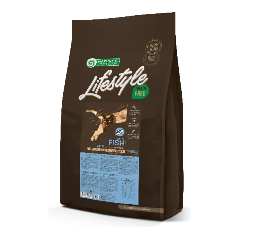 Nature's Protection Lifestyle Cat Sterilised (Белая рыба), 400 г
