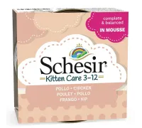 Schesir Kitten Care Mousse (Курица), 85 г