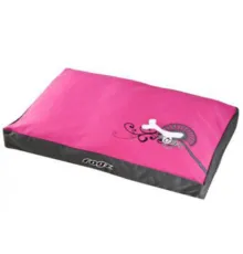 Rogz Лежак Spice Pod Flat Pink Bone, 83х56х10 см