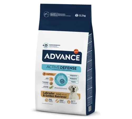 Advance Dog Labrador & Golden Retrive (Курица), 11,5 кг