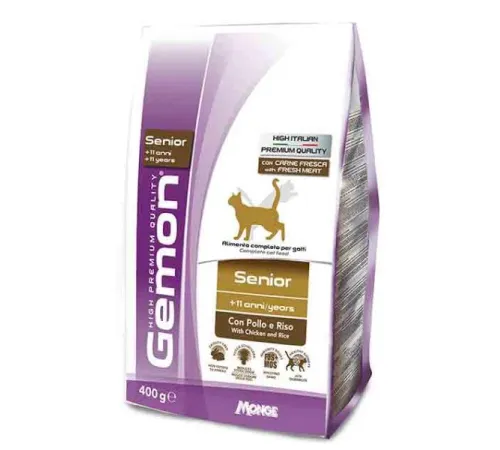 Gemon Cat Senior (Курица и рис) 400 г