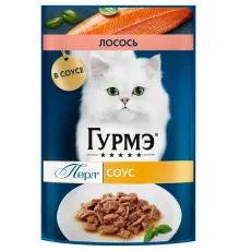 Гурмэ Перл Нежное филе с лососем в соусе, 75 г