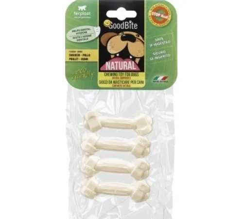 Ferplast Игрушка-кость NAT OSSO POLLO (Курица) XS 4 шт/уп