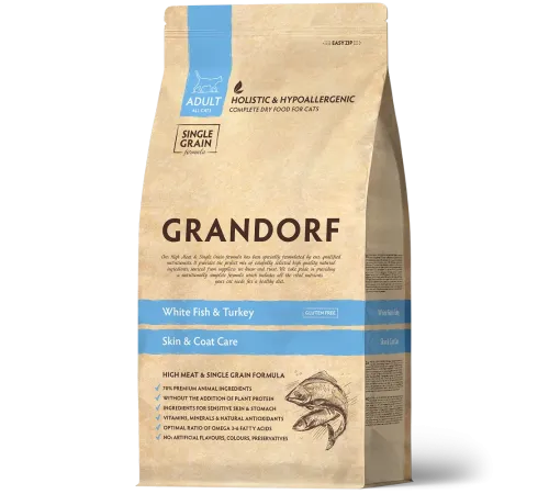 Grandorf Skin & Care (Белая рыба, индейка), 400 г