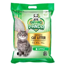 Grand Panda Бентонитовый наполнитель Яблоко, 5 л