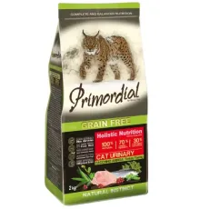 Primordial Cat Adult Urinary (Индейка и сельдь), 2 кг