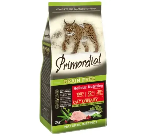 Primordial Cat Adult Urinary (Индейка и сельдь), 2 кг