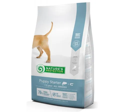 Nature's Protection Puppy Starter (Лосось, криль), 2 кг