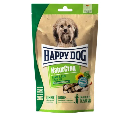 Happy Dog NaturCroq Mini Snack (Ягненок с рисом), 100 г