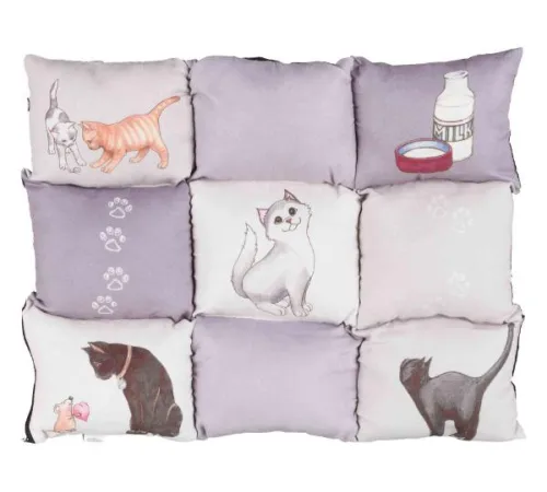 Trixie Patchwork Cat серый