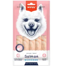 Wanpy Dog Нежное пюре из лосося и курицы, 70 г