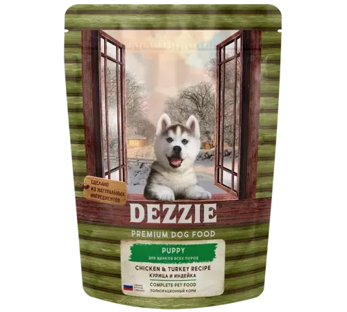 Dezzie Puppy (Курица, индейка), 800 г
