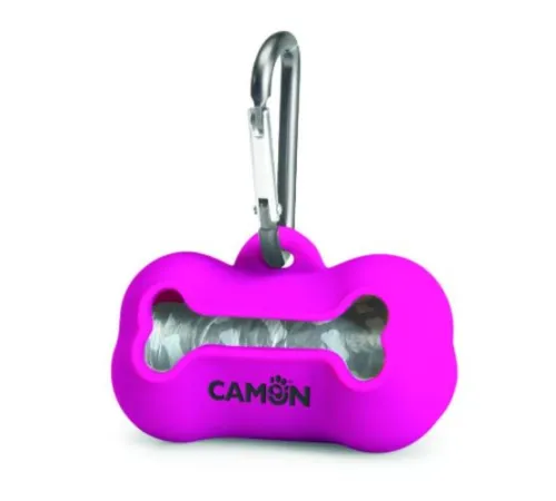 CAMON Контейнер косточка силиконовый, розовый