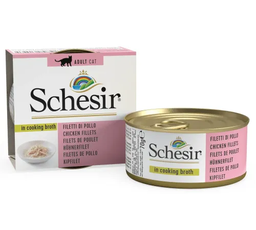 Schesir Chicken (Куриное филе в бульоне), 70 г