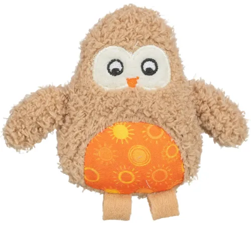 Trixie Игрушка Сова с кошачьей мятой, 10 см