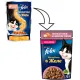 Felix Sensations для кошек (Лосось и треска в желе), 75 г