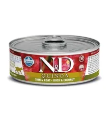 Консервы Farmina N&D Quinoa Cat (Утка, кокос), 70 г