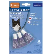 Капли противопаразитарные Ultra Guard Cat 3 в 1 1 пипетка