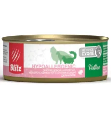 BLITZ Vetline Hypoallergenic Cat (Индейка), 100 г