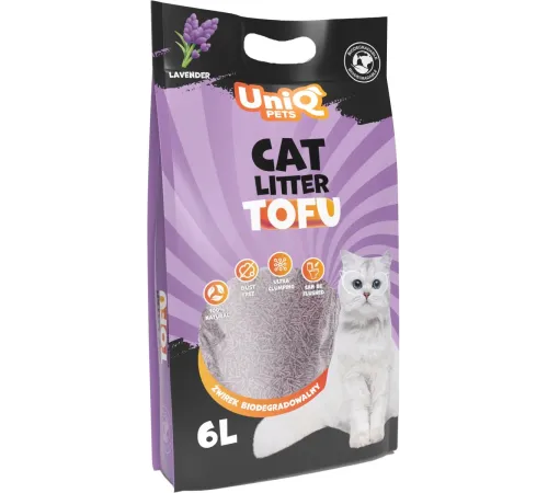 UniQ Pets Tofu Lavander, 6 л (2,5 кг)